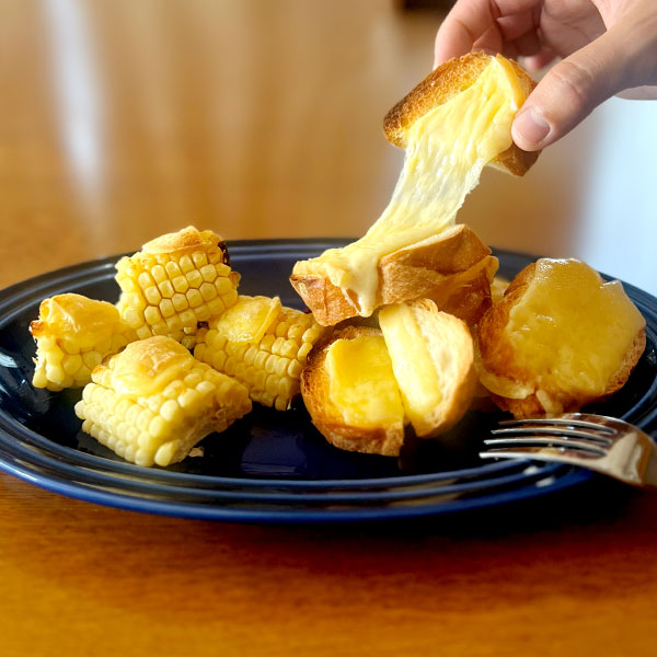 ラクレットチーズでシンプル・チーズトースト